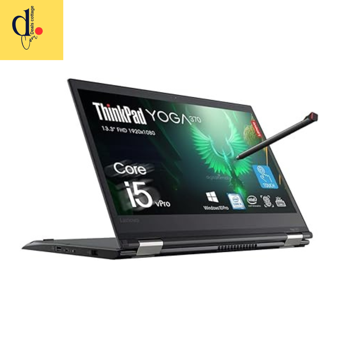 Lenovo ThinkPad Yoga 370 2in1 Touch w/Pen, Intel Core i5-7300U, 13.3" FHD, 8GB RAM 256GB SSD, Backlit KB, FP Reader, Thunderbolt 3, MicroSD Reader, Windows 10 Pro - Renewed  Cheap laptops Sharjah