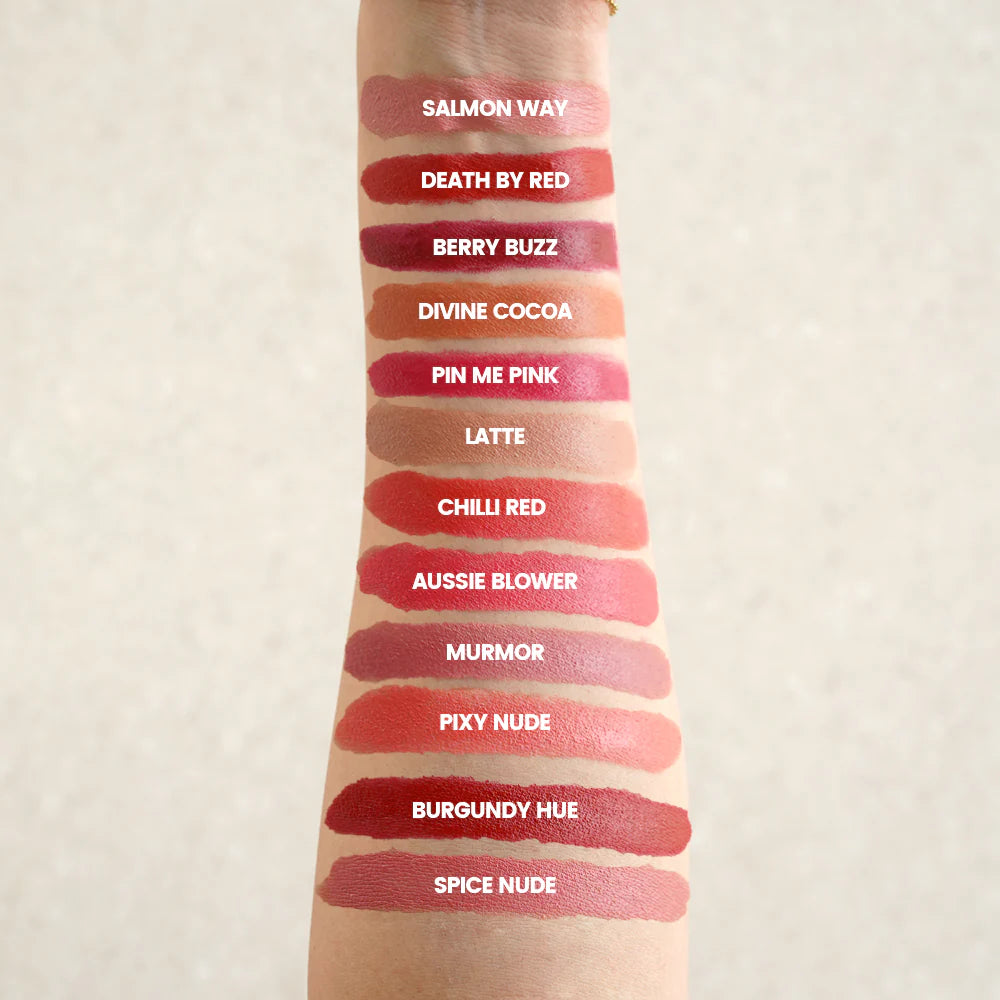 Matt Moist Long-Lasting Lipstick - Aussie Blower