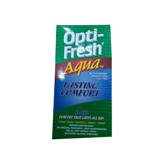 Opti Fresh Aqua Multi Purpose Disinfection Solution forSoft Contact Lenses